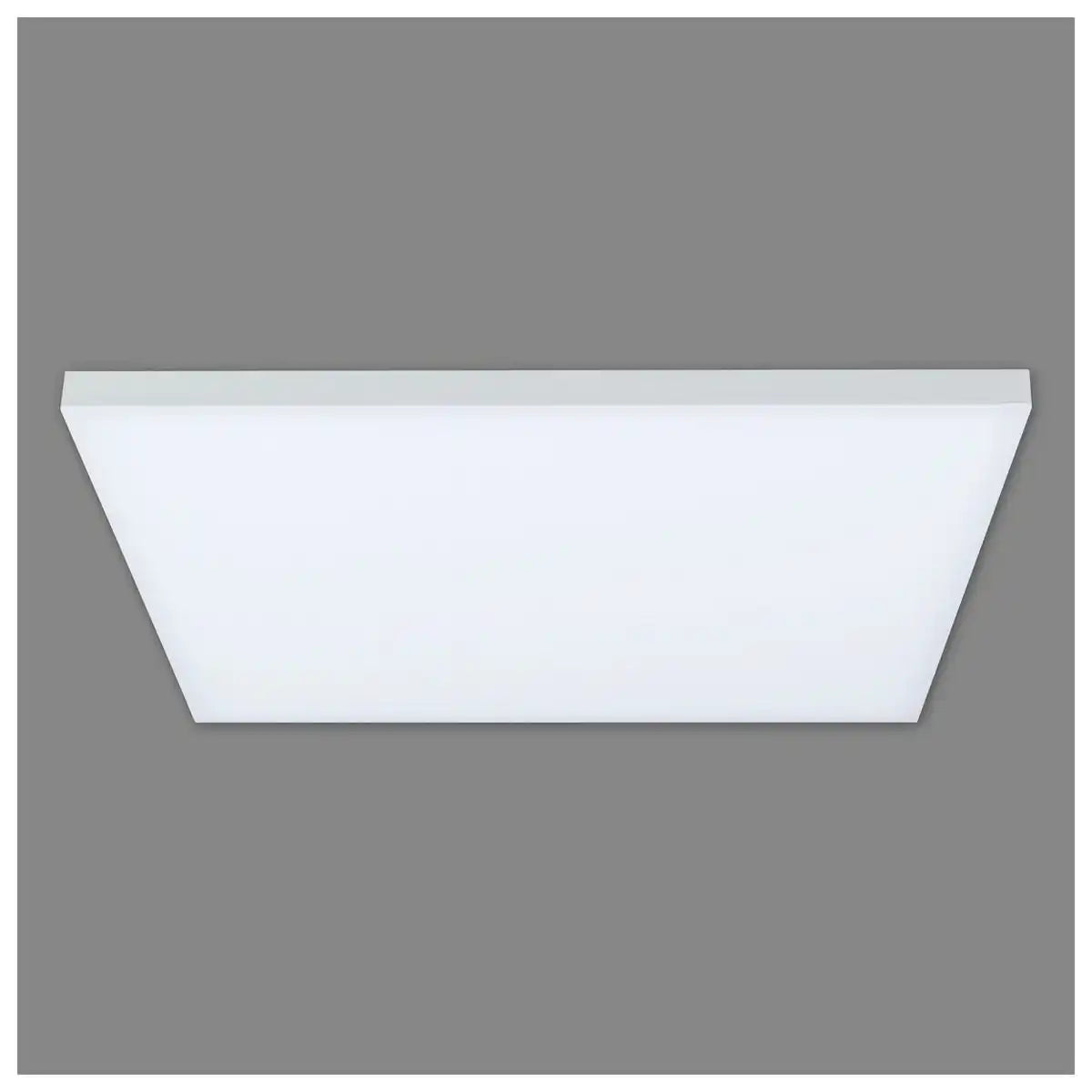 LED Panel-Deckenleuchte "CARENTE" Seitenlänge 45 cm, rahmenlos, viele Funktionen, aus Metall und Kunststoff, weiß, integrierte LEDs