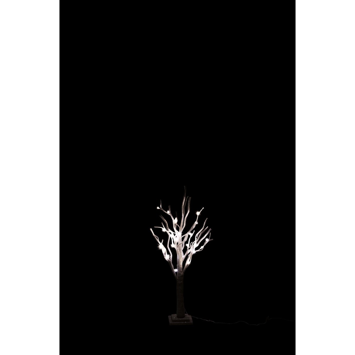J-line Vase Carol Glass Braun groß