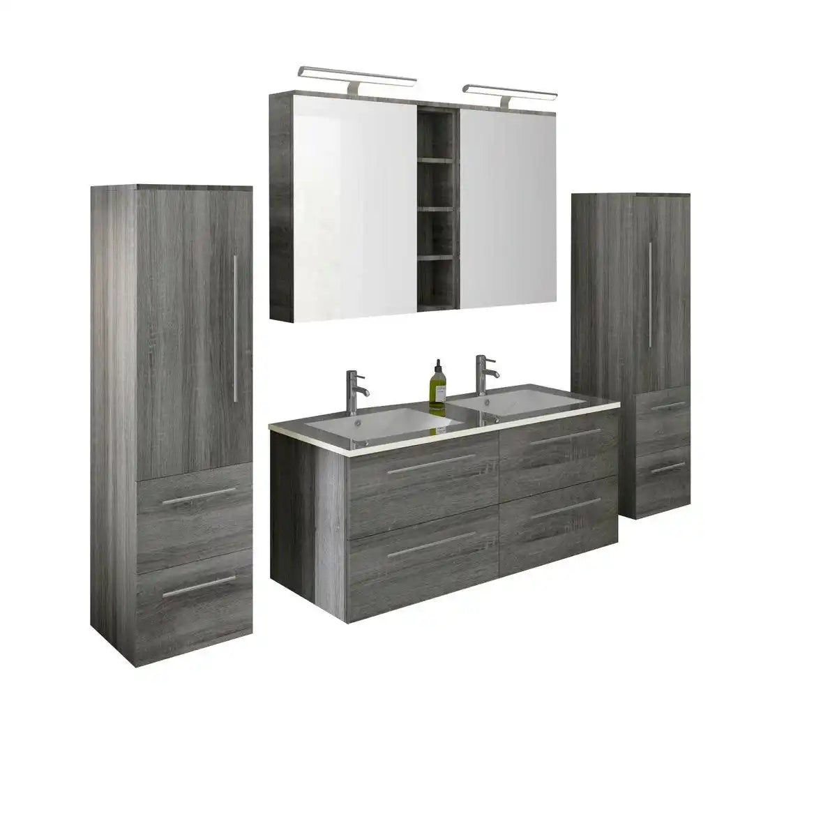 Badezimmer Set 120 cm, 4 tlg. - HomeDesign Knaus