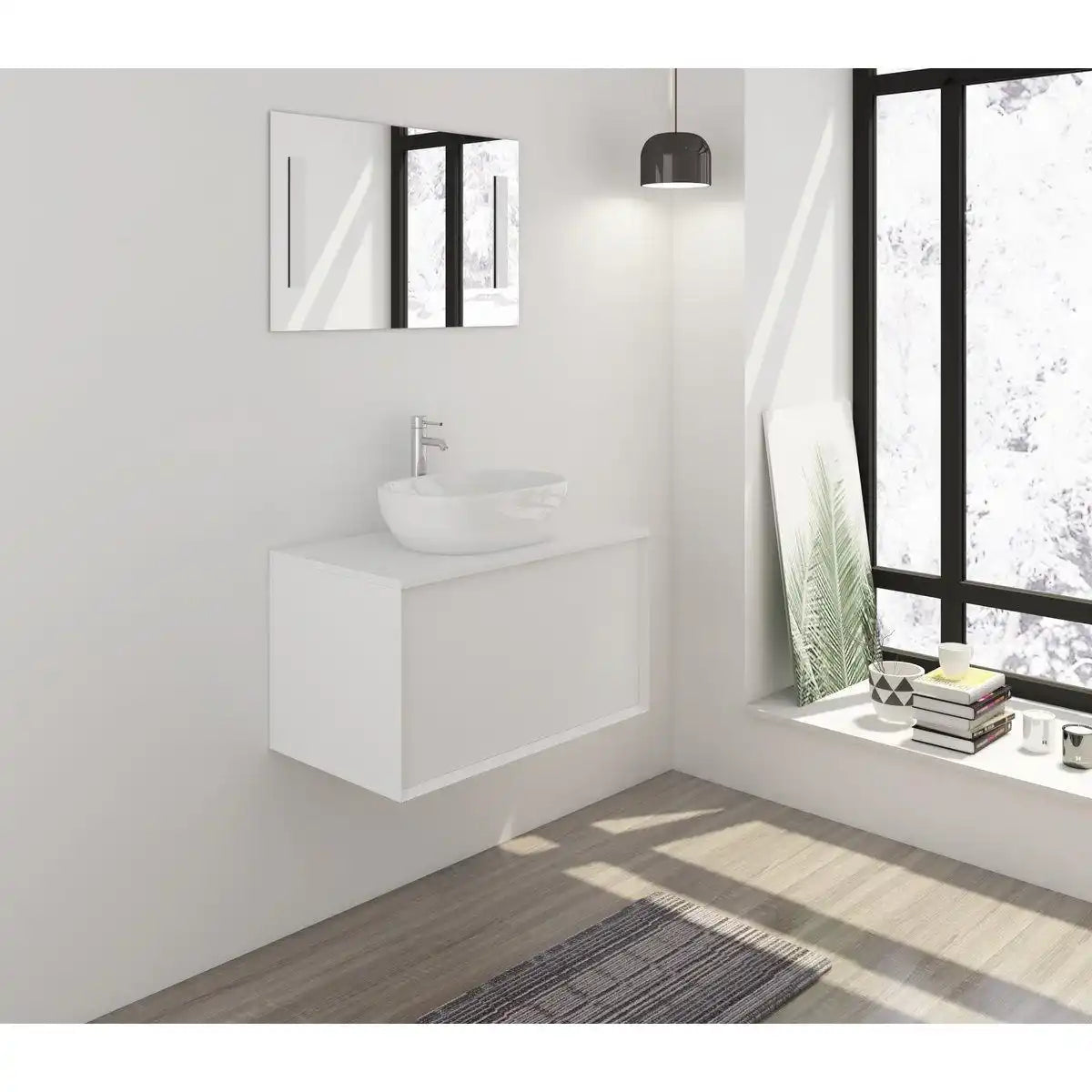Badezimmer Set 80 cm, 2 tlg. - HomeDesign Knaus