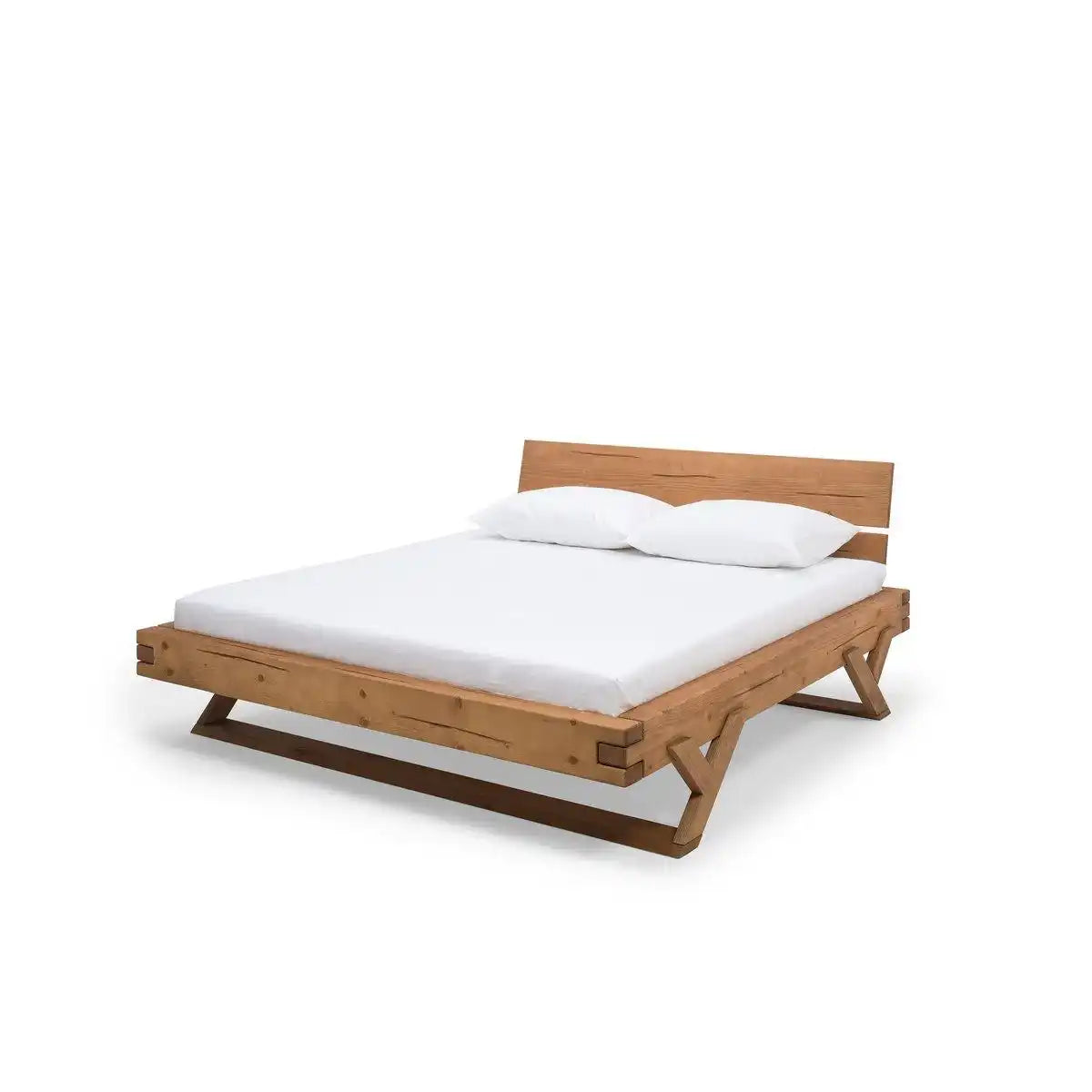 Balkenbett 160 x 200 cm - HomeDesign Knaus