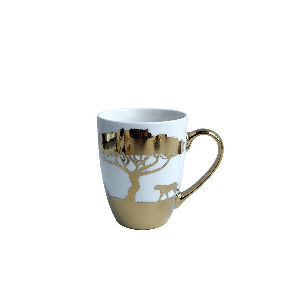 GOLDENE SAVANNA-BECHER – 4ER-SET