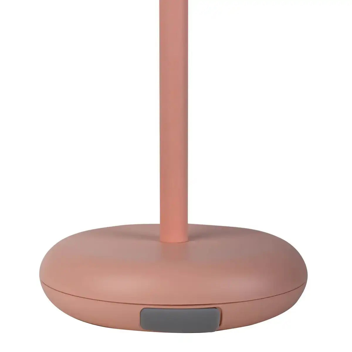 Akku-Tischleuchte "PASI" für Außen und Innen, aus Metall und Kunststoff in Rosa, dimmbar, mit Touch- und Memory-Funktion, ca. 26 cm hoch