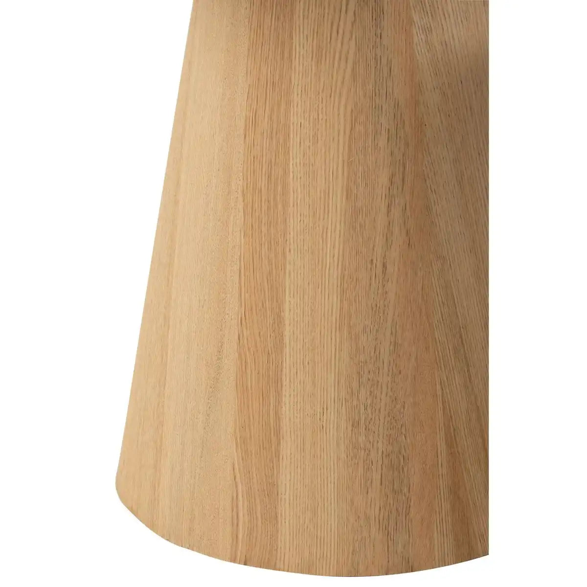 J-Line Beistelltische Round + Edge – Holz – Natur