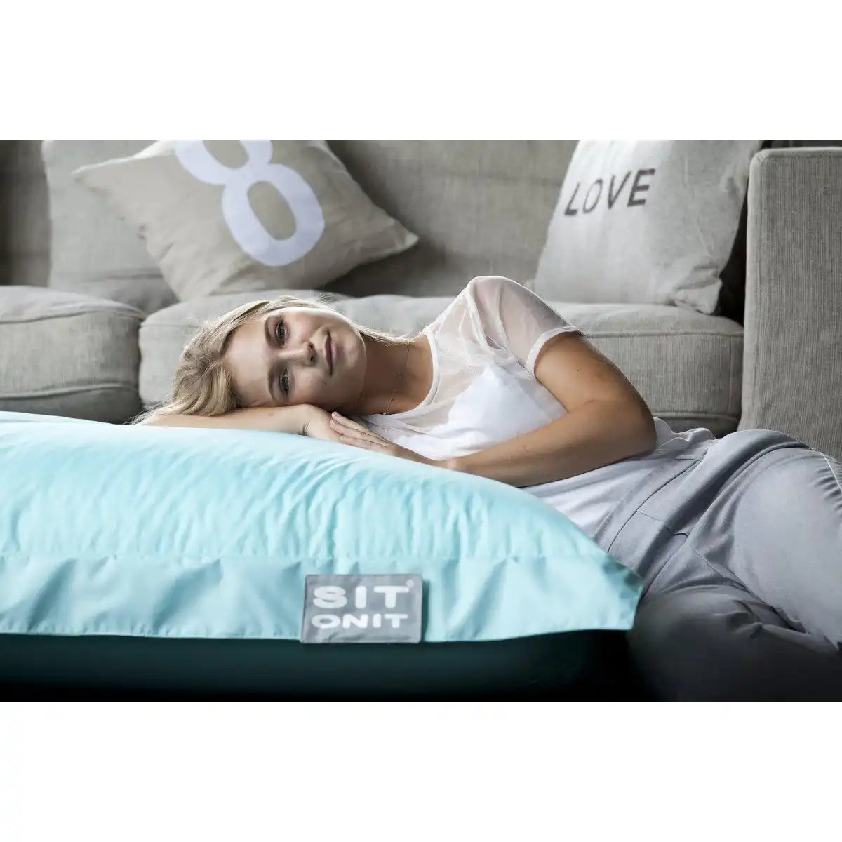 BEANBAG - menthe - HomeDesign Knaus