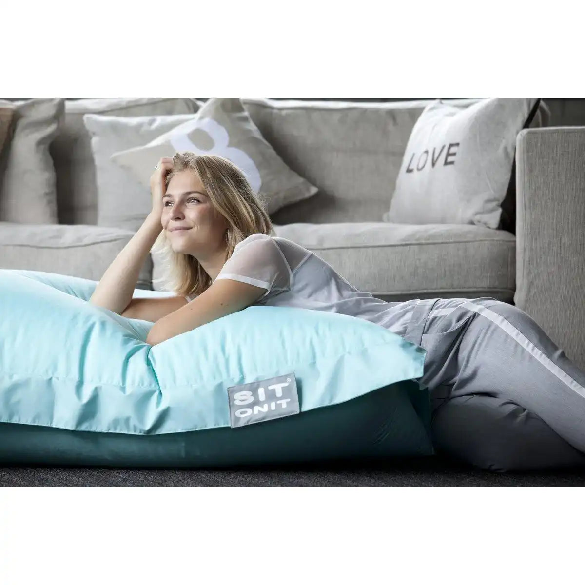 BEANBAG - menthe - HomeDesign Knaus