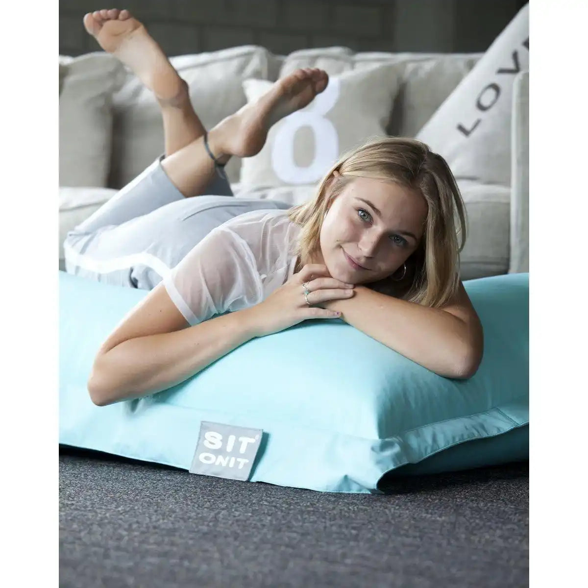 BEANBAG - menthe - HomeDesign Knaus