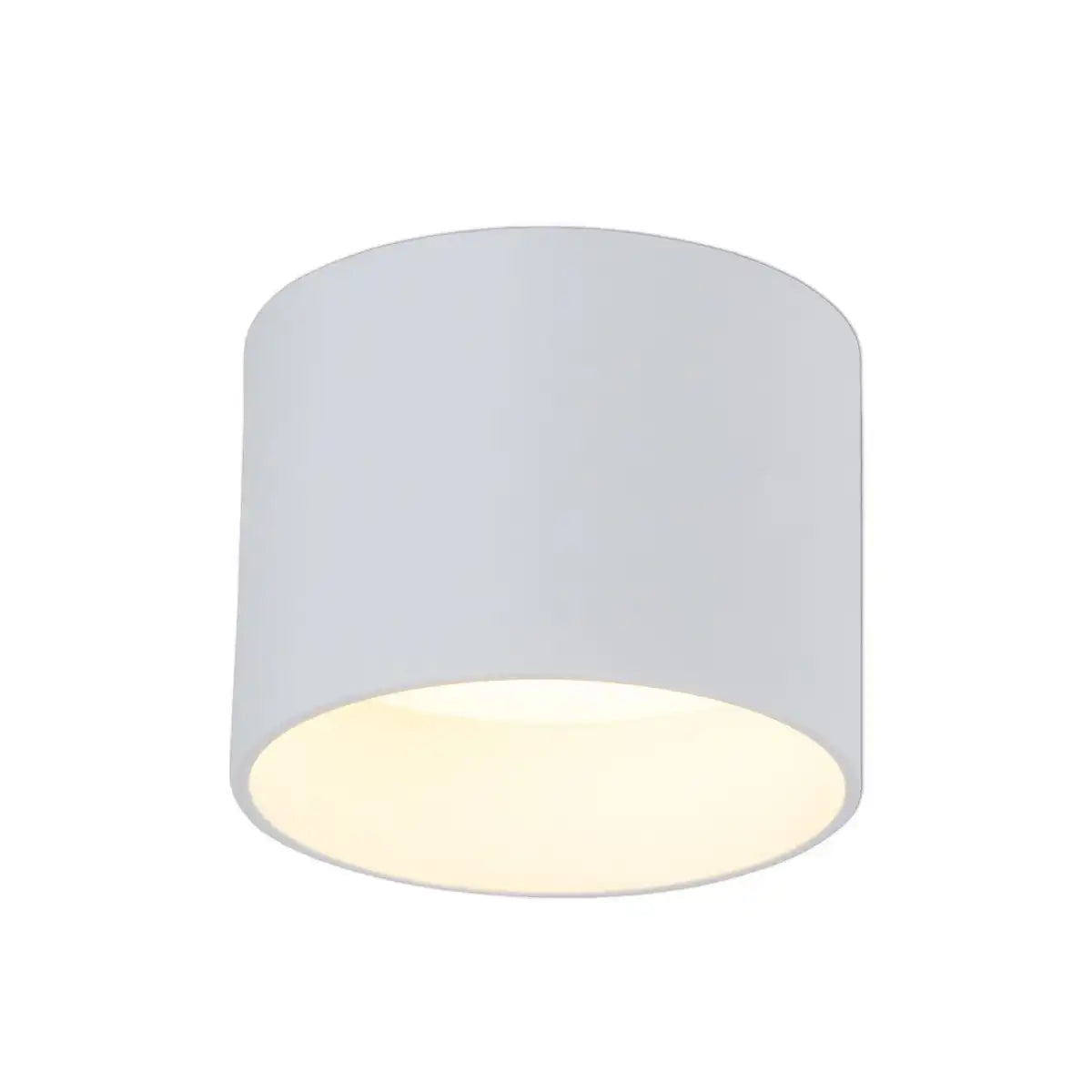 LED Spot "TRIOS" Ø 10 cm weiß, aus Metall und Kunststoff mit integrierten LEDs