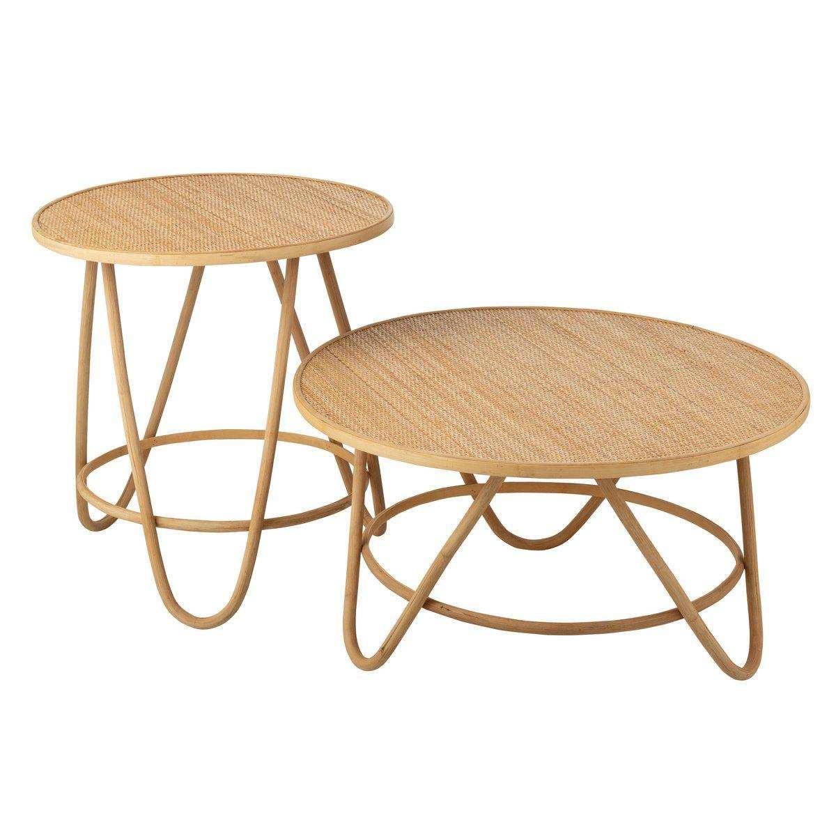 Beistelltisch Balia – Rattan – Natur – groß - HomeDesign Knaus