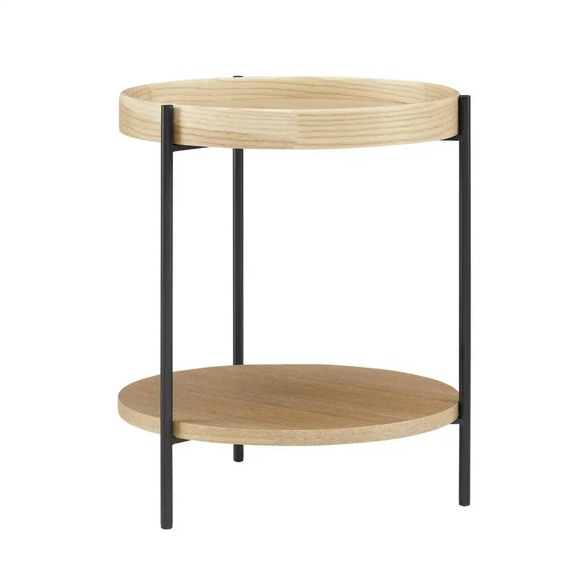 Beistelltisch Ø 44 cm Eiche - HomeDesign Knaus