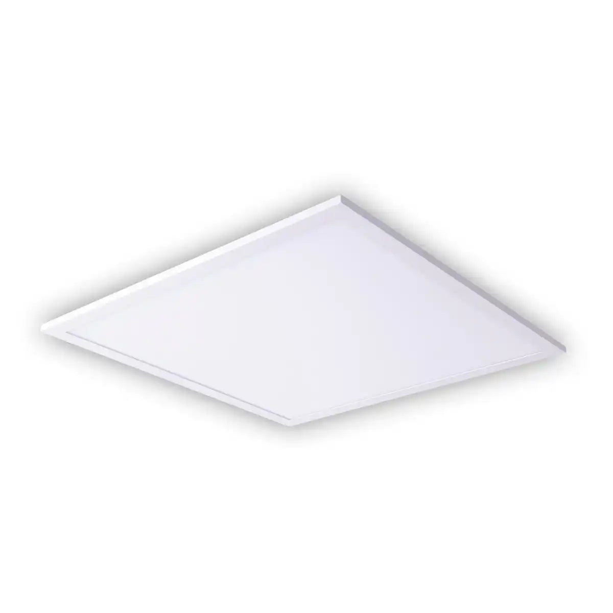 Smart Home LED Backlight Panel Seitenlänge 45 cm, viele Funktionen, Einbauleuchte aus Metall und Kunststoff, integrierte LEDs