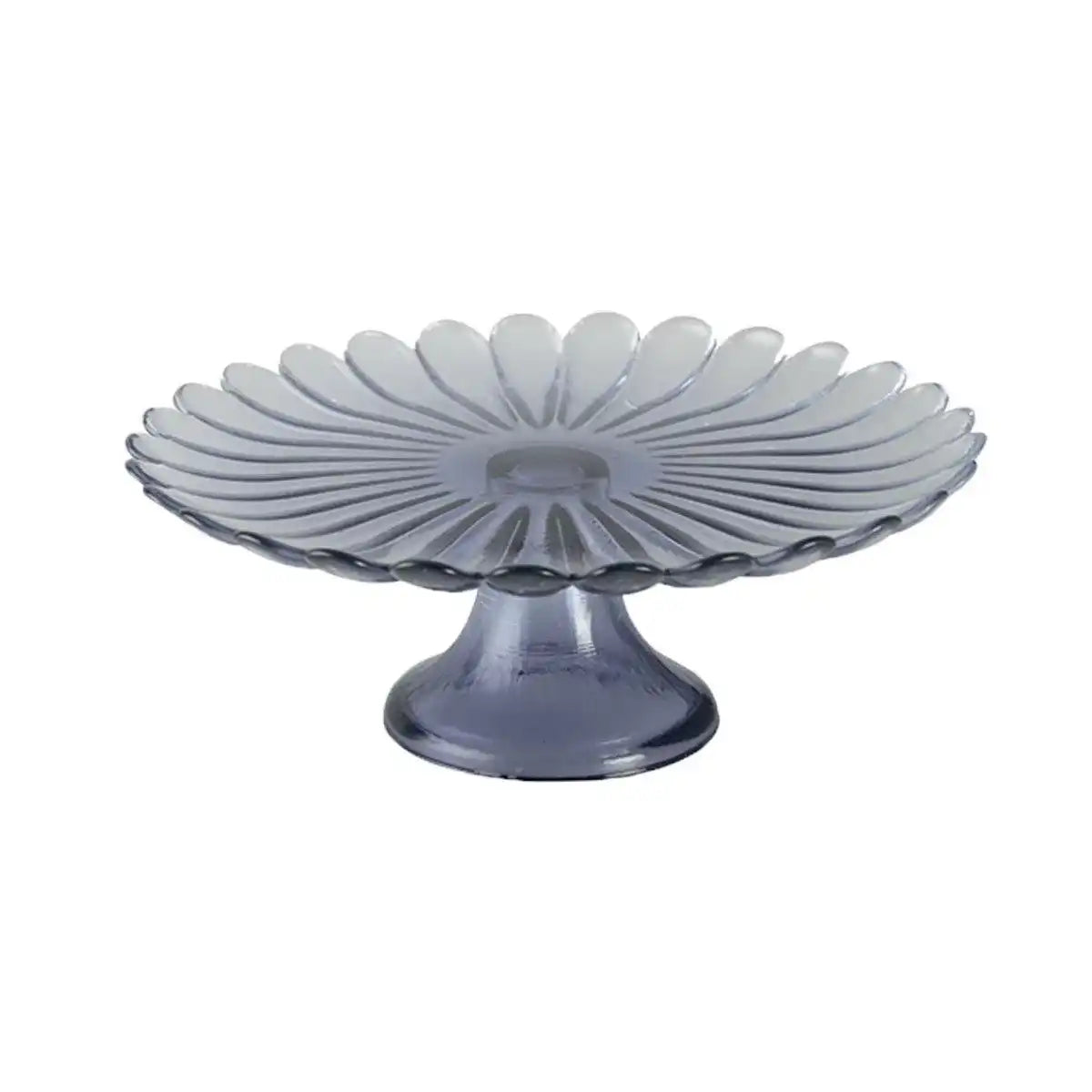Blaues Fuß -ON -Foot Dish 21cm -Frühling - HomeDesign Knaus