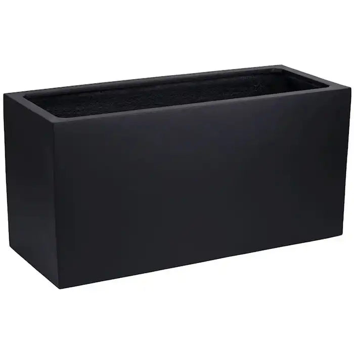 Blumenkübel Innenbereich Außenbereich Pflanzenkübel schwarz - HomeDesign Knaus