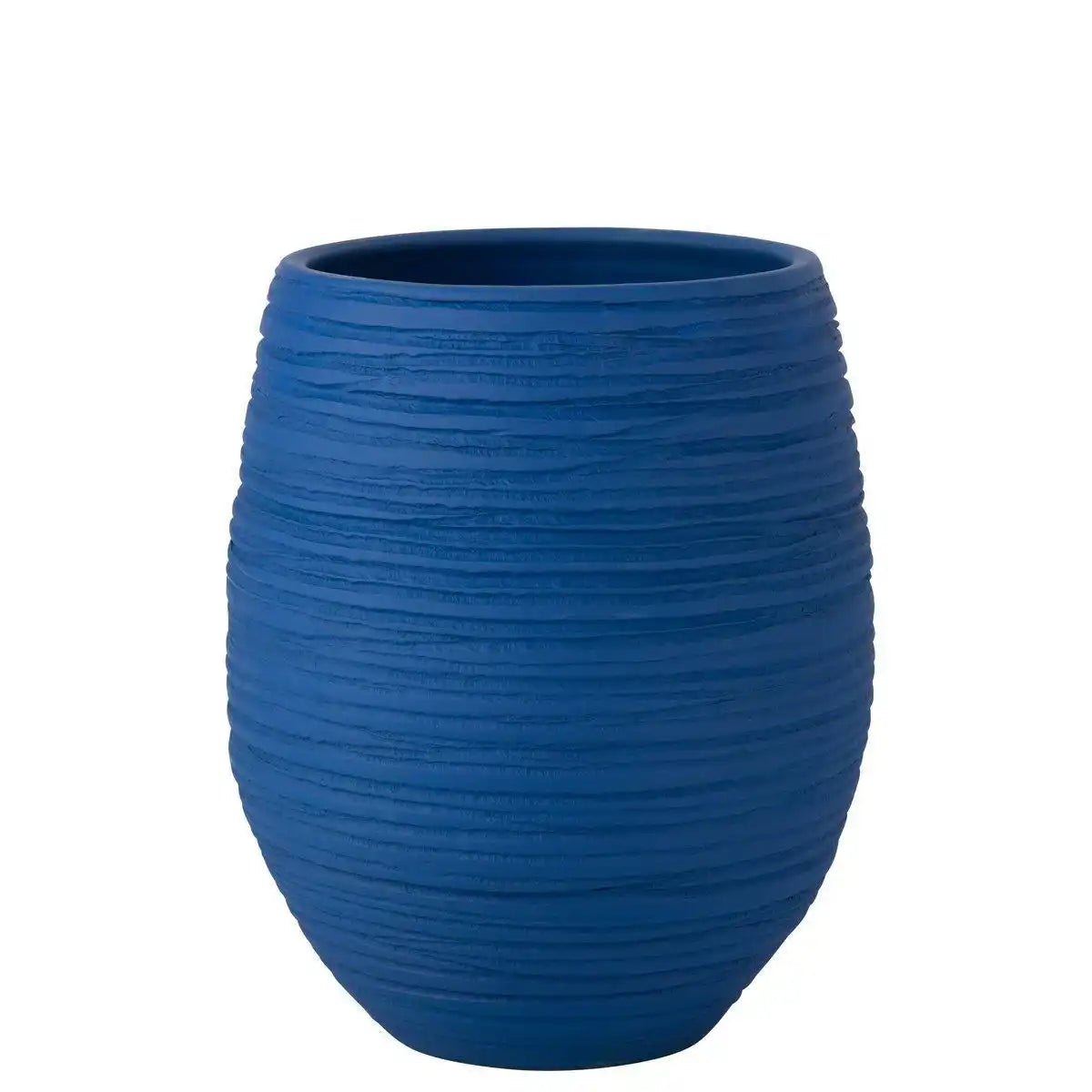 Blumentopf Fiesta Keramik Blau Groß - HomeDesign Knaus