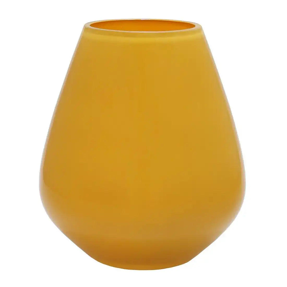 Blumenvase Tasman leuchtend Gelb Vase - HomeDesign Knaus