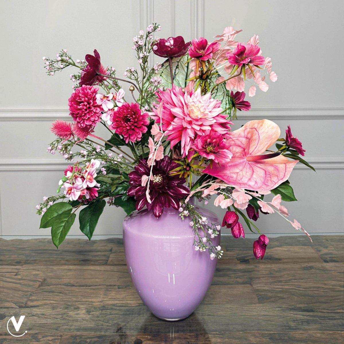 Blumenvase Tugela Vase hellrosa - HomeDesign Knaus