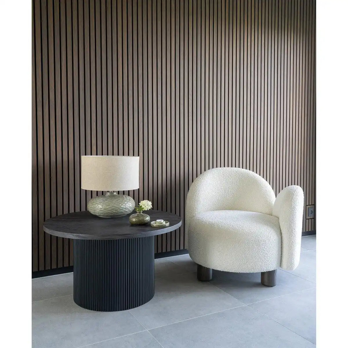 Boavista Couchtisch - Couchtisch, dunkelbraun Ø80x45 cm - HomeDesign Knaus