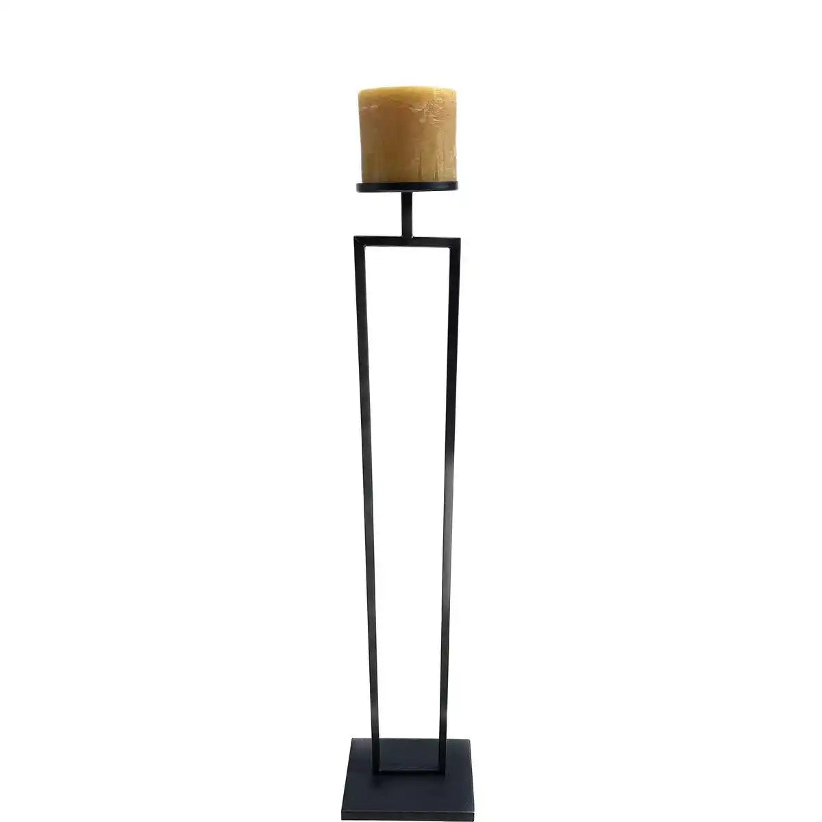 Bodenkerzenständer Stulpenkerze Concordia Schwarz Kerzenhalter - HomeDesign Knaus