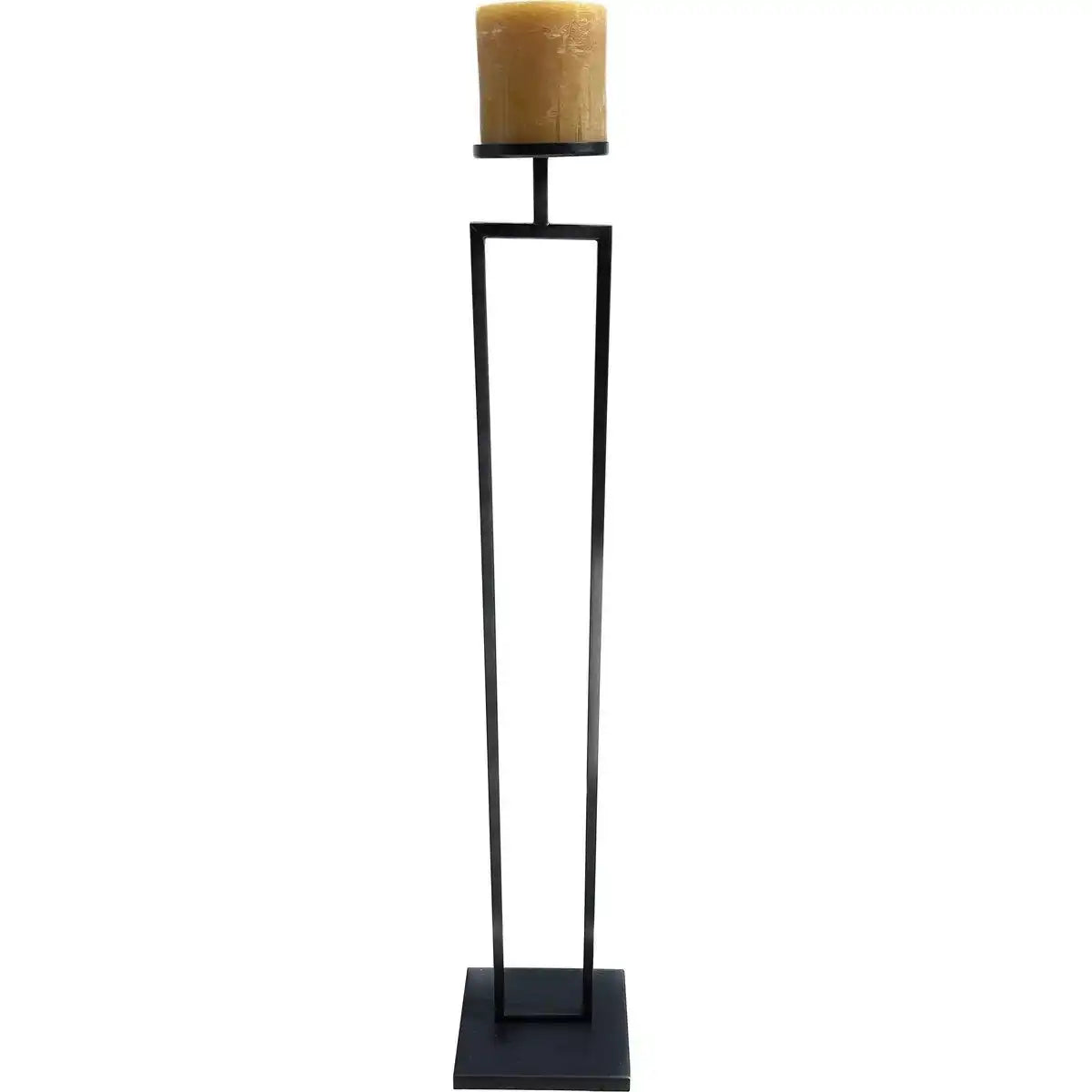 Bodenkerzenständer Stulpenkerze Concordia Schwarz Kerzenhalter - HomeDesign Knaus