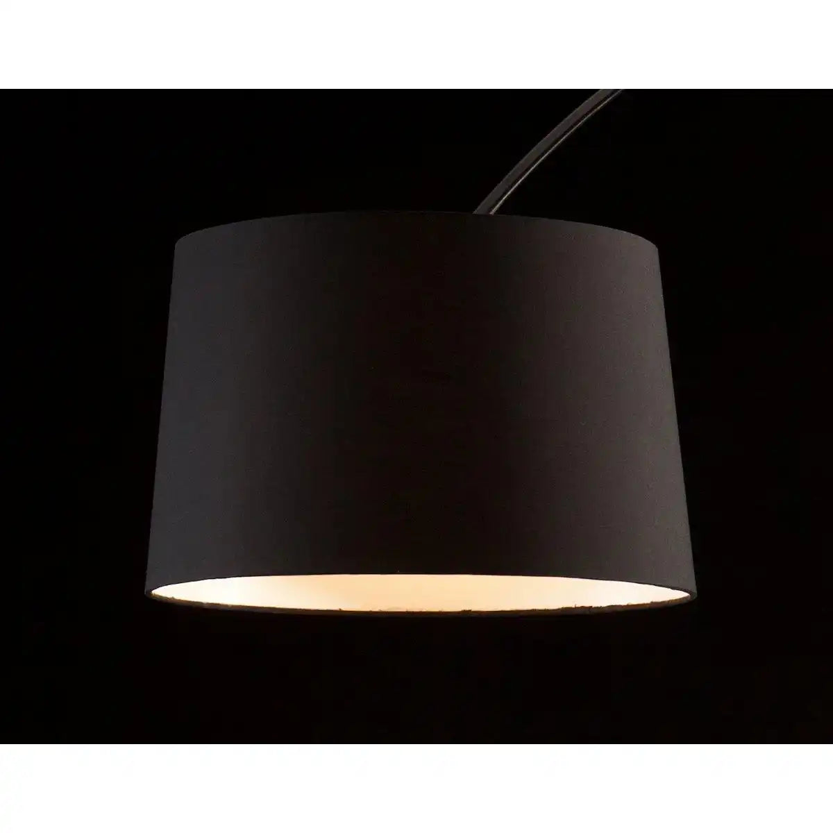 Bogenlampe 205 cm schwarz - HomeDesign Knaus