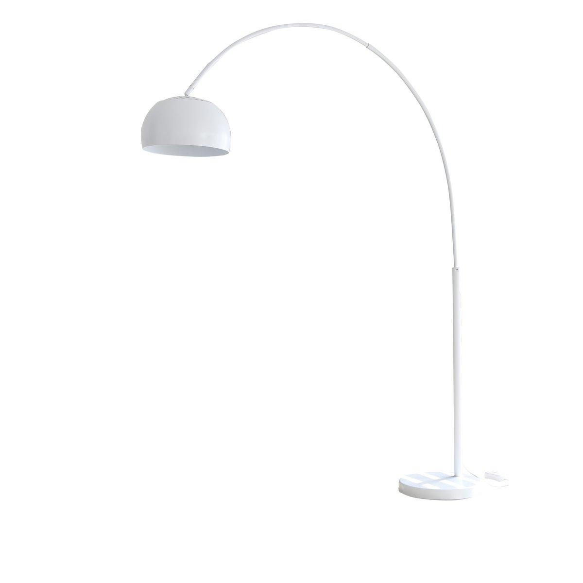 Bogenlampe 195 cm weiß - HomeDesign Knaus