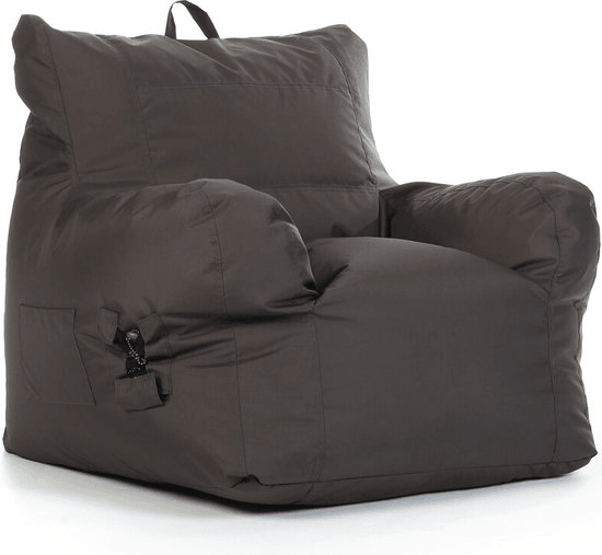 Bohnensofa Sitzsack wasserabweisender PI-Beschichtung 80 cm - HomeDesign Knaus