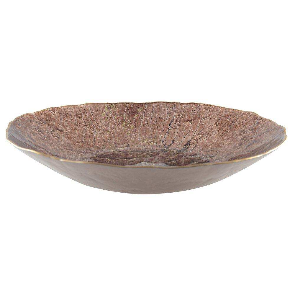 Brauner Schnitt mit Dorekante 40 cm - HomeDesign Knaus