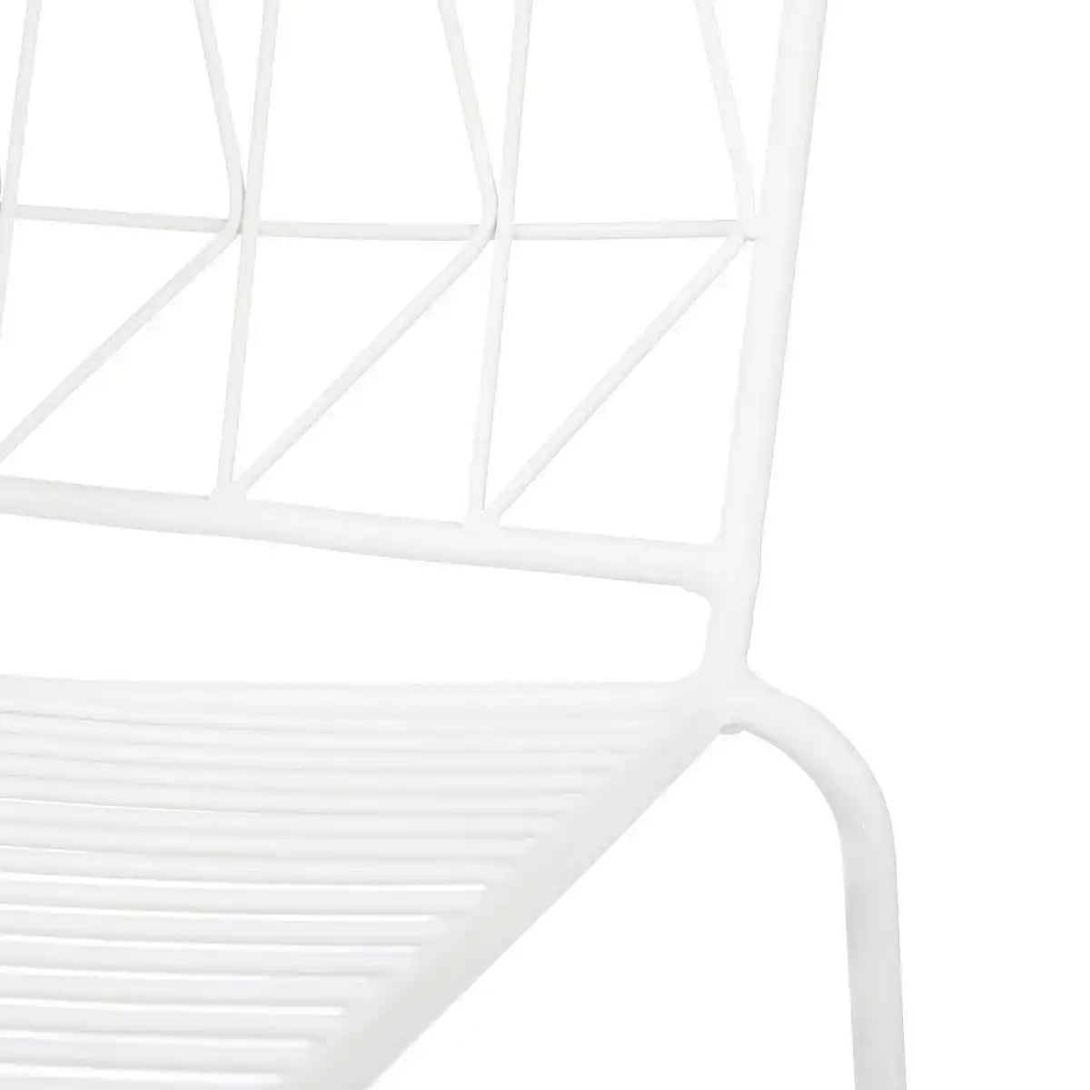 Bueno Outdoor-Barhocker – L53 x B55 x H108 cm – Weiß - HomeDesign Knaus