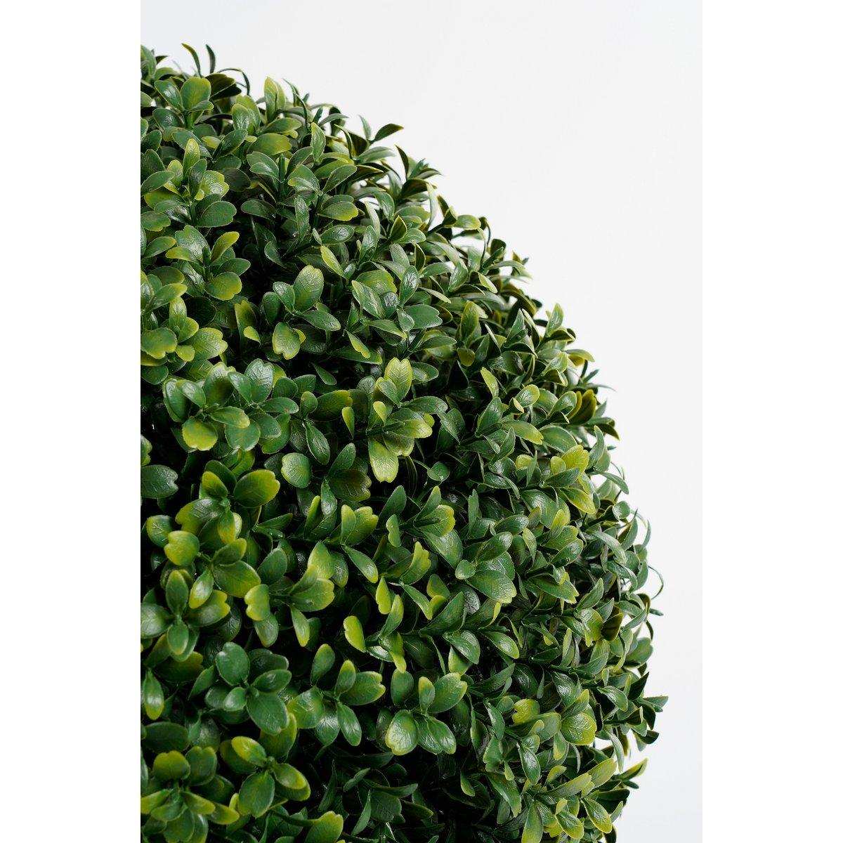 Buxus künstliche Pflanze im Topf - H50 x Ø40 cm - Grün - HomeDesign Knaus