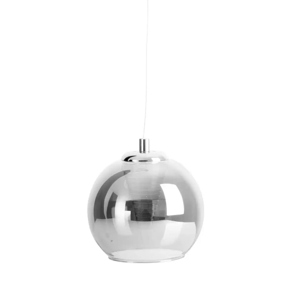 LED Pendelleuchte "VASO", Pendellampe aus Metall und Glas in anthrazit, mit fest verbauten LEDs, Hängelampe für Esszimmer und Wohnzimmer mit einem Øvon 14,5 cm.