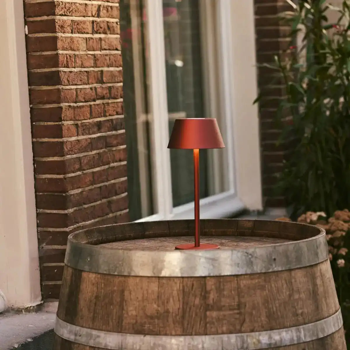 Milou Bronze - Tischlampe ohne Kabel l moderne, Design- und 3 Lichtmodi