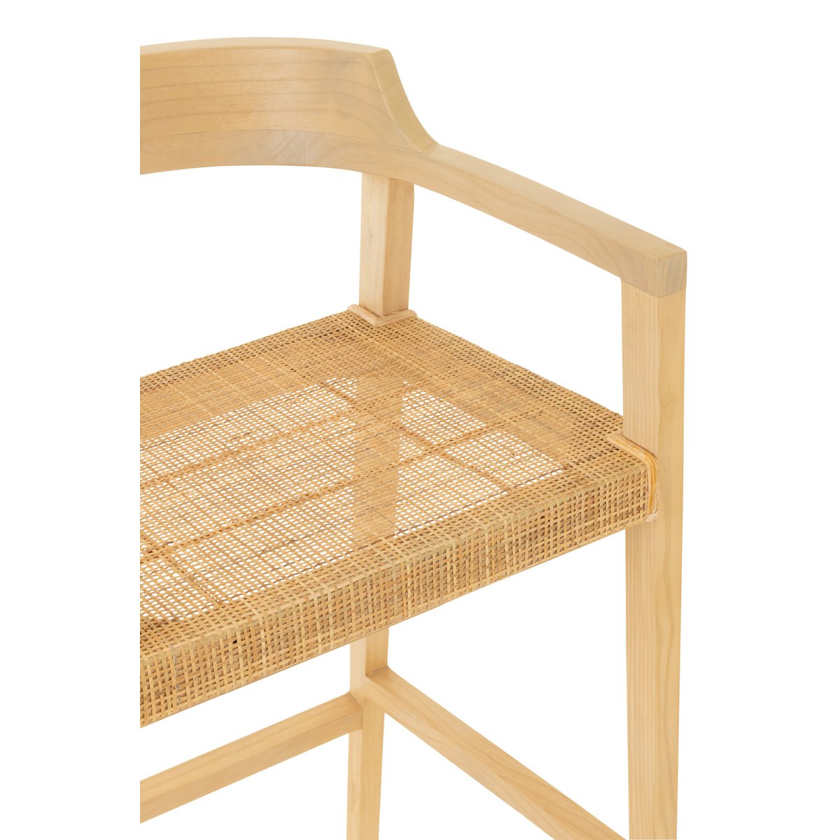 J-Line Barstuhl Emma – Holz – Natur