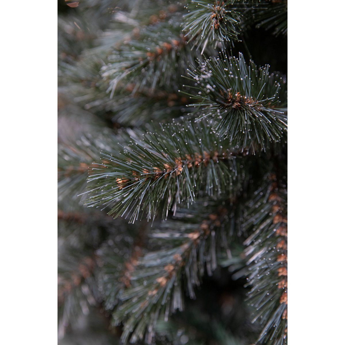 Künstlicher Weihnachtsbaum aus Jute – H45 x Ø36 cm – Blau