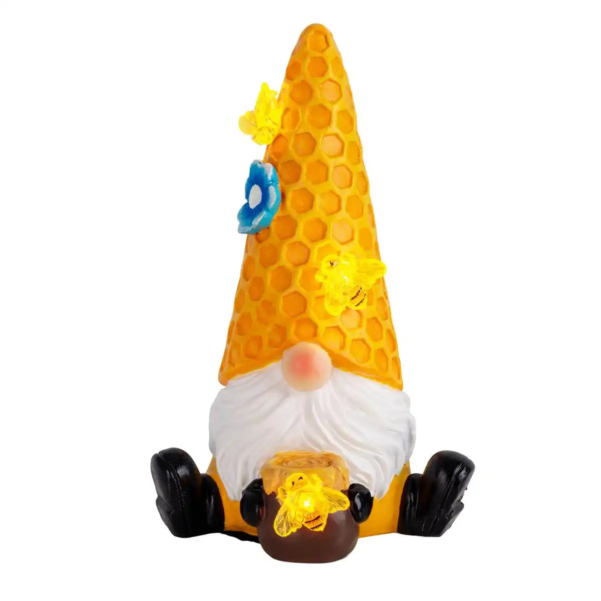 2er-Set Deko/Solarleuchte "ABBY", aus Kunststoff mit integrierten LEDs, Dämmerungssensor, 17 cm hoch