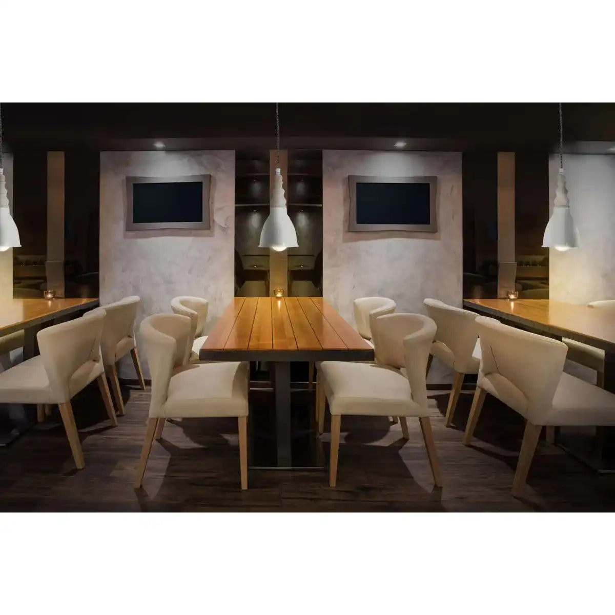 Metall-Pendelleuchte "DELHI" Retro Classic aus Metall und Naturmaterialien in Beige, E27