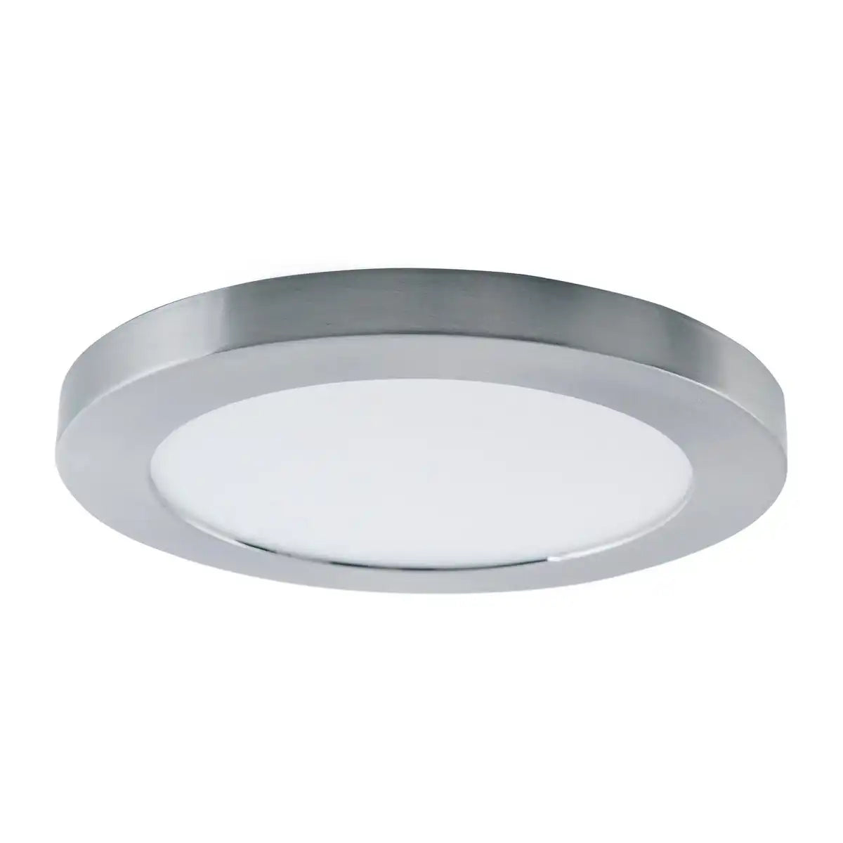 LED Deckenleuchte "BONUS", Funktion, Deckenlampe aus Metall und Kunststoff, Ringe in Chrome und Weiß sind wechselbar, mit fest verbauten LEDs, 22,5 cm Durchmesser