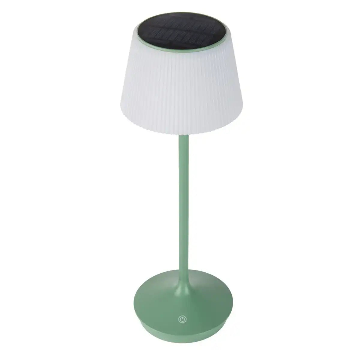LED Leuchte "EMMI" für Außen und Innen, Tischlampe aus Metall und Kunststoff, mit fest verbauten LEDs, LED Tischlampe für Balkon, Terrasse, Garten, Wohnzimmer, Wintergarten, ca. 38 cm hoch