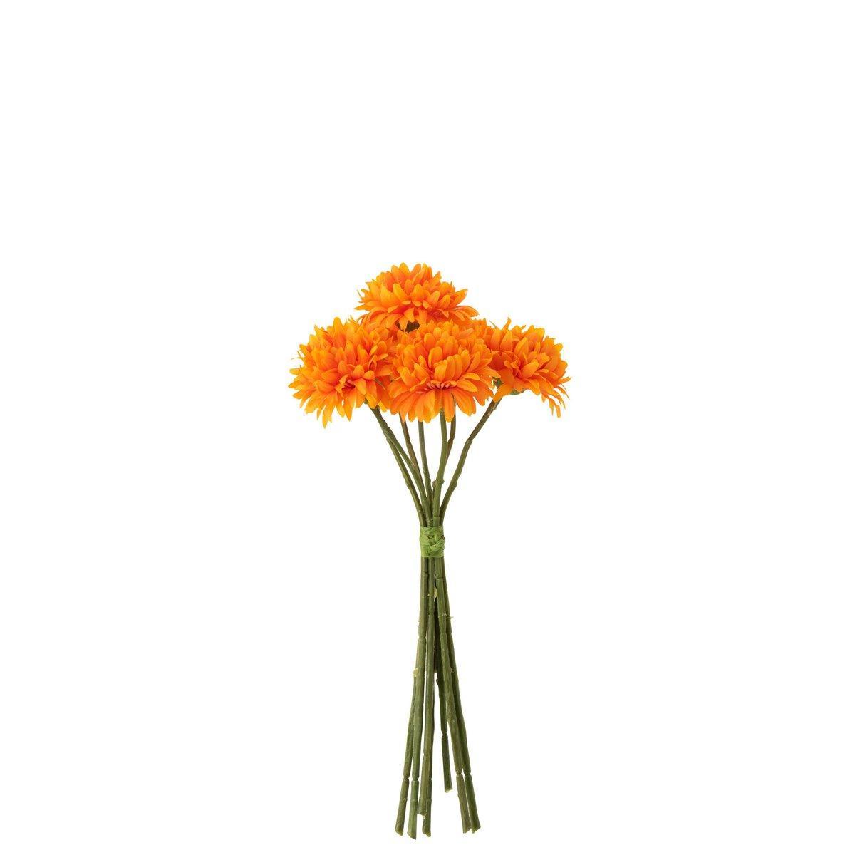 J-Line Bouquet Ball Mum Kunststoff Orange