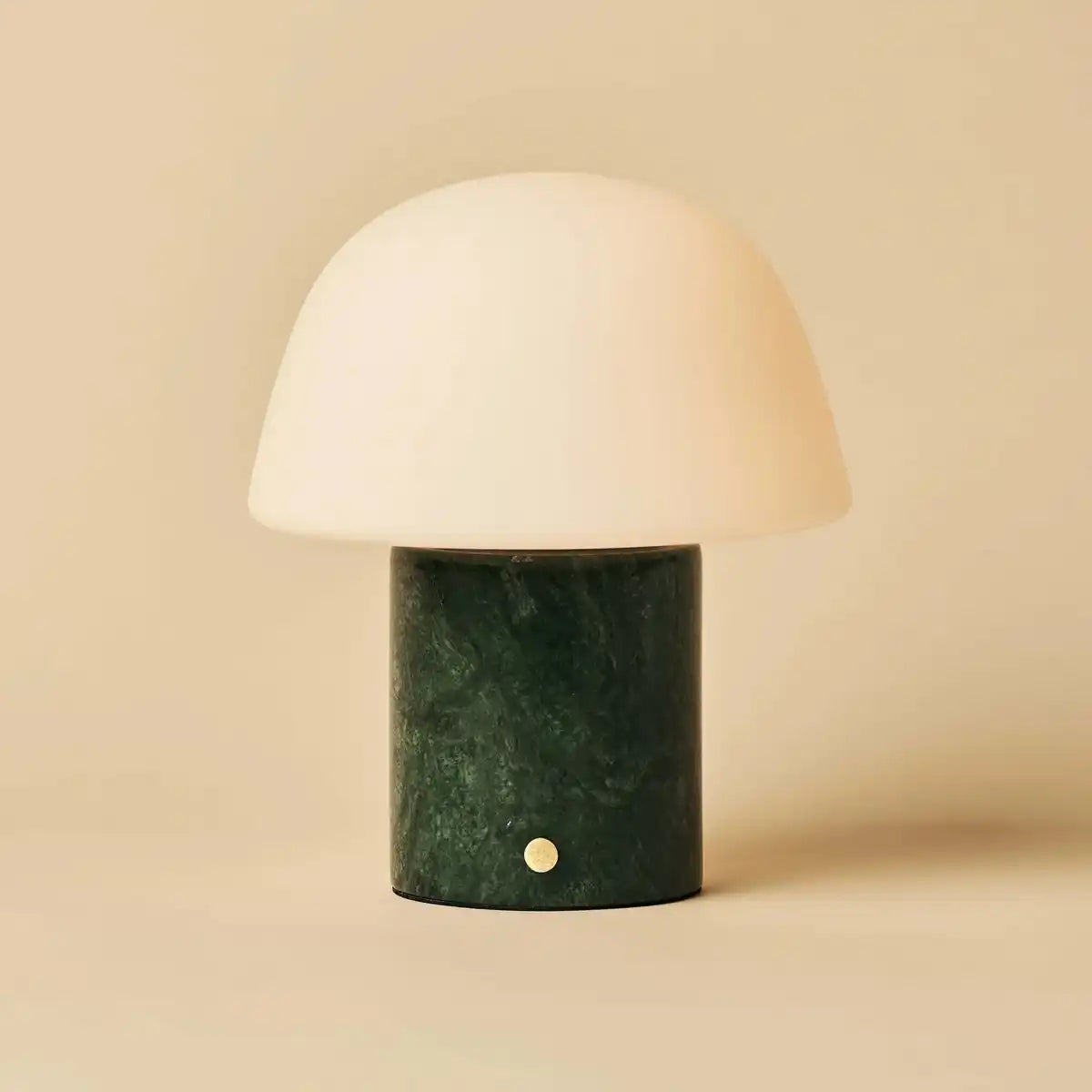 Maes Green / Verde Alpi - Elegante Marmorlampe, bis zu 100 Stunden Beleuchtung, stilvoll und funktional