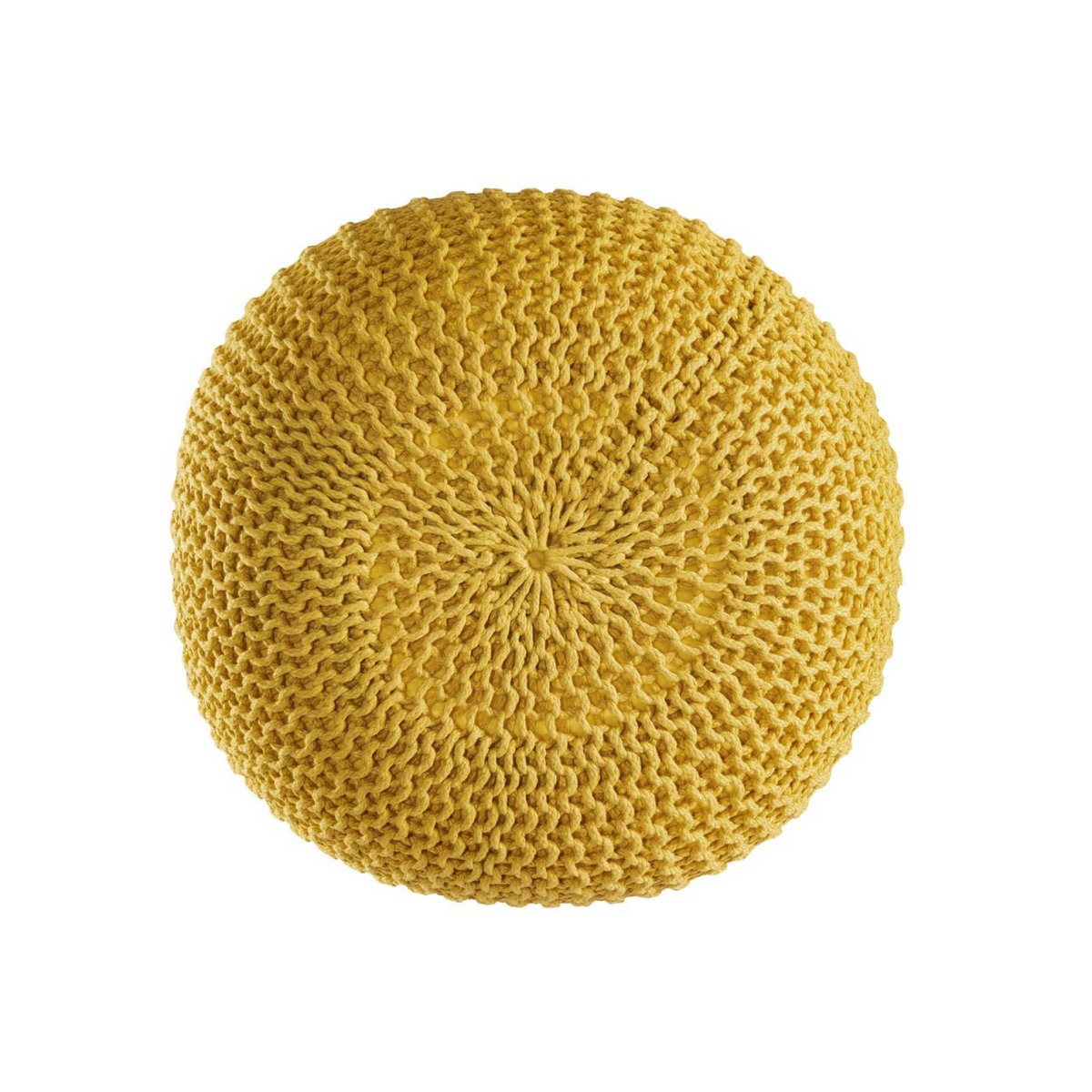 Pouf outdoor ø55cm Sitzpouf Terrasse Pool Garten