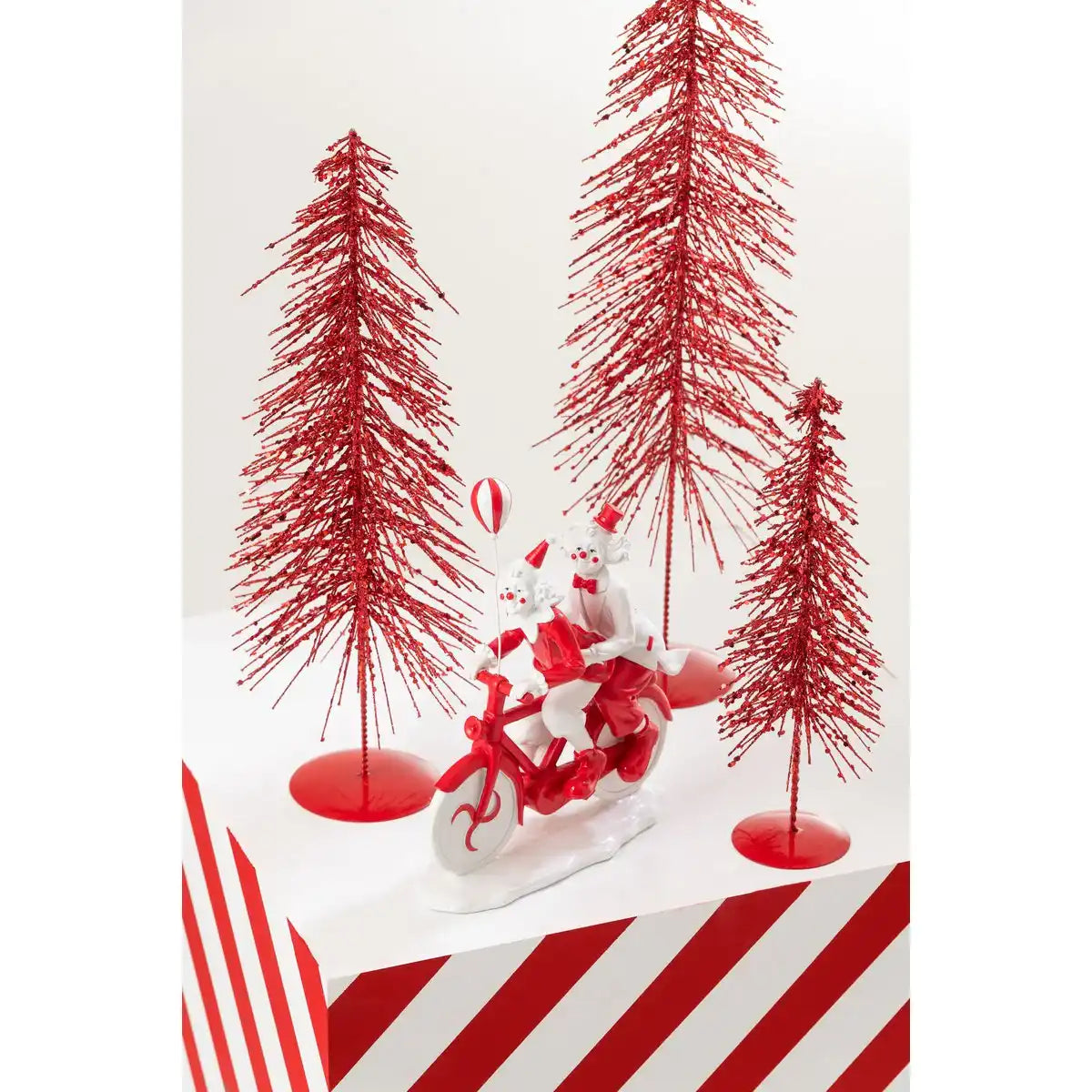 J-Line Weihnachtsbaum Glitzer Plastik Weihnachtsfest groß groß