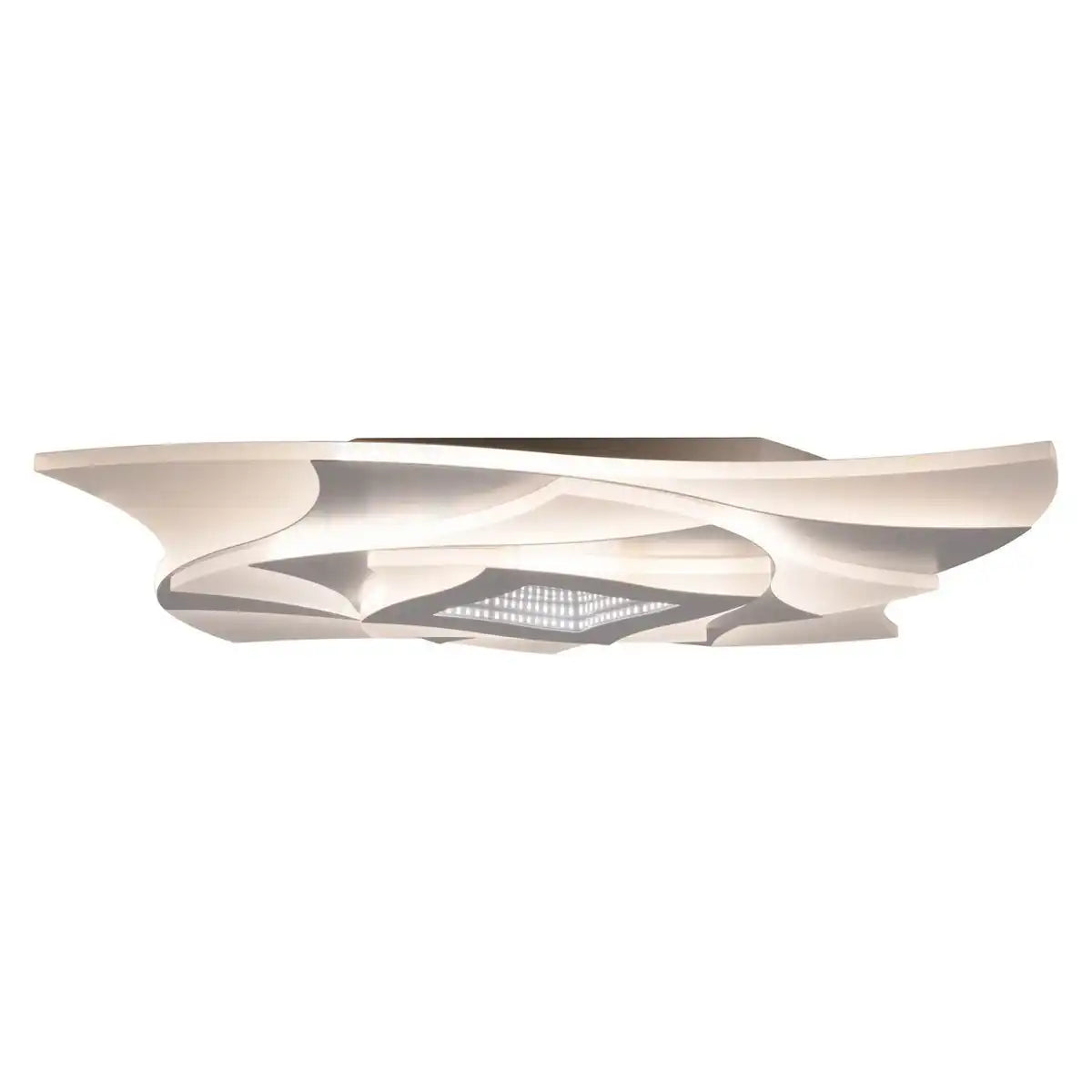 LED Deckenleuchte 3D-Effekt "LIORA" Ø 48 cm, mit vielen Funktionen, Fernbedienung inklusive