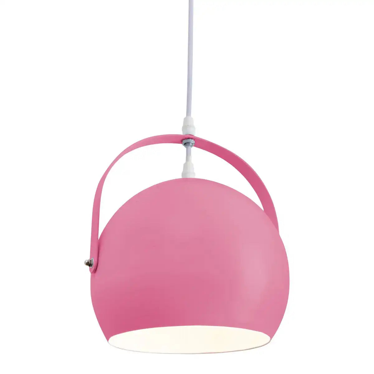 Pendelleuchte "COLORADO" pink Ø ca. 25 cm, Metall, E27-Fassung, Beleuchtung für Wohnzimmer, Esszimmer, Kinderzimmer