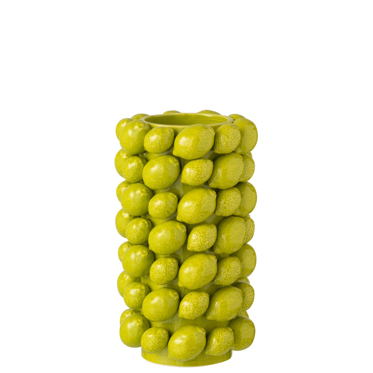 J -Line Vase Lime Cover - Keramik - Grün - 26,5 cm hoch
