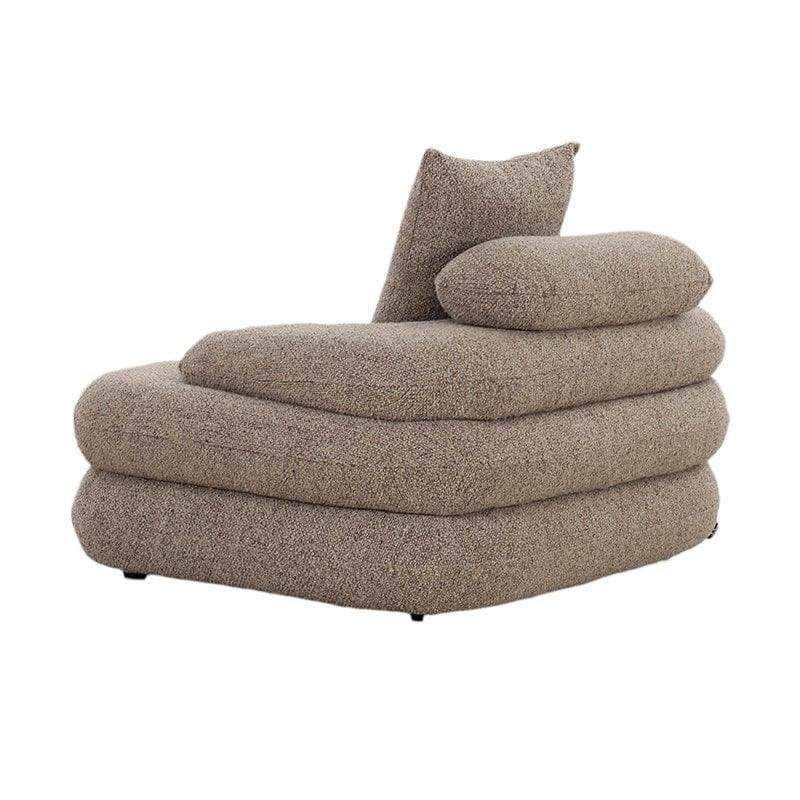 Cairo Loungesessel Sand Boucle - HomeDesign Knaus