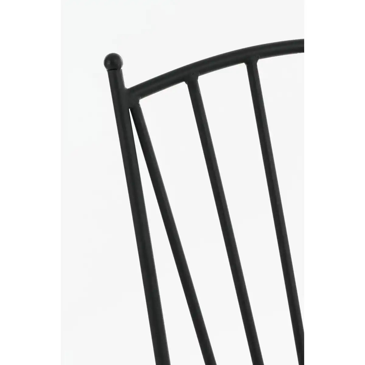 Cambria Bistrostuhl – L40 x B52 x H89 cm – Metall – Schwarz - HomeDesign Knaus