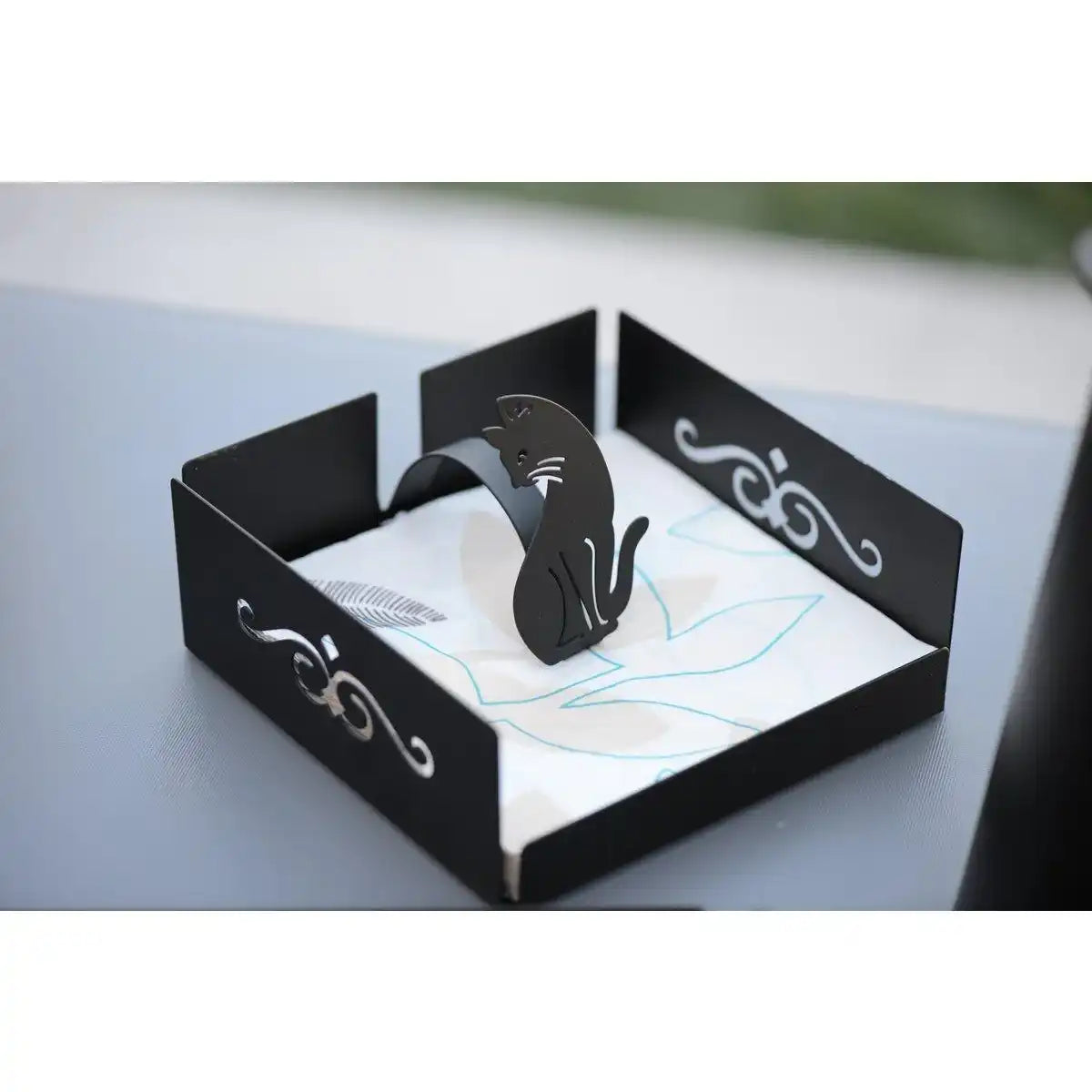 CAT TOWEL HOLDER - HomeDesign Knaus