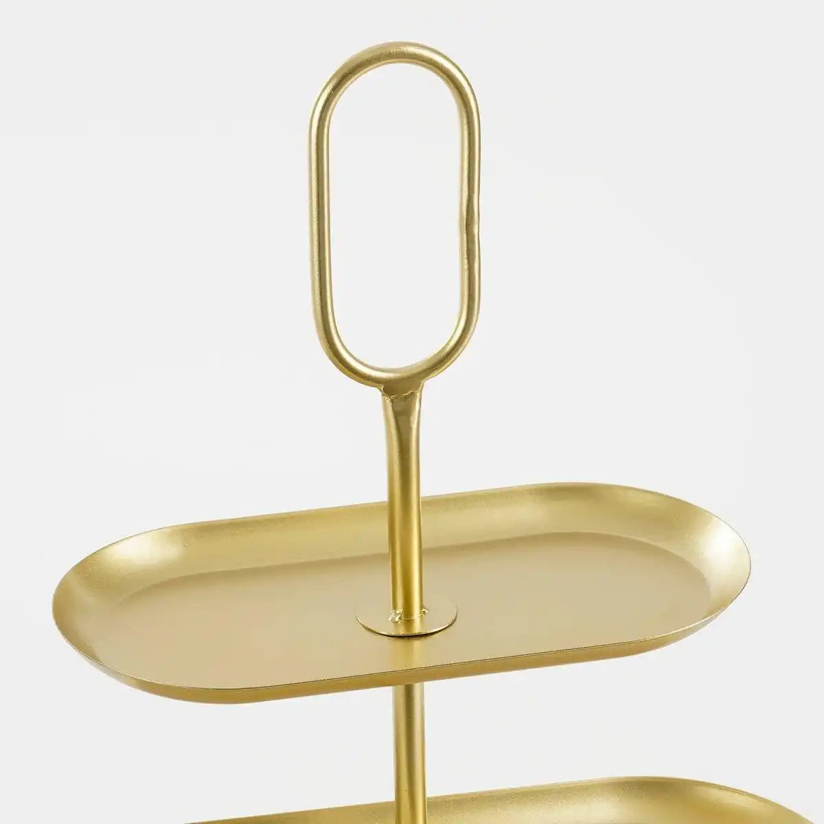 Rama Etagere 3 Ebenen – L48 x B20 x H55 cm – Metall – Gold