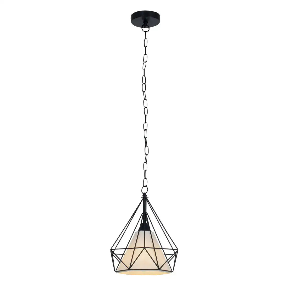 Metall-Pendelleuchte "ALEX" d: 29cm schwarz