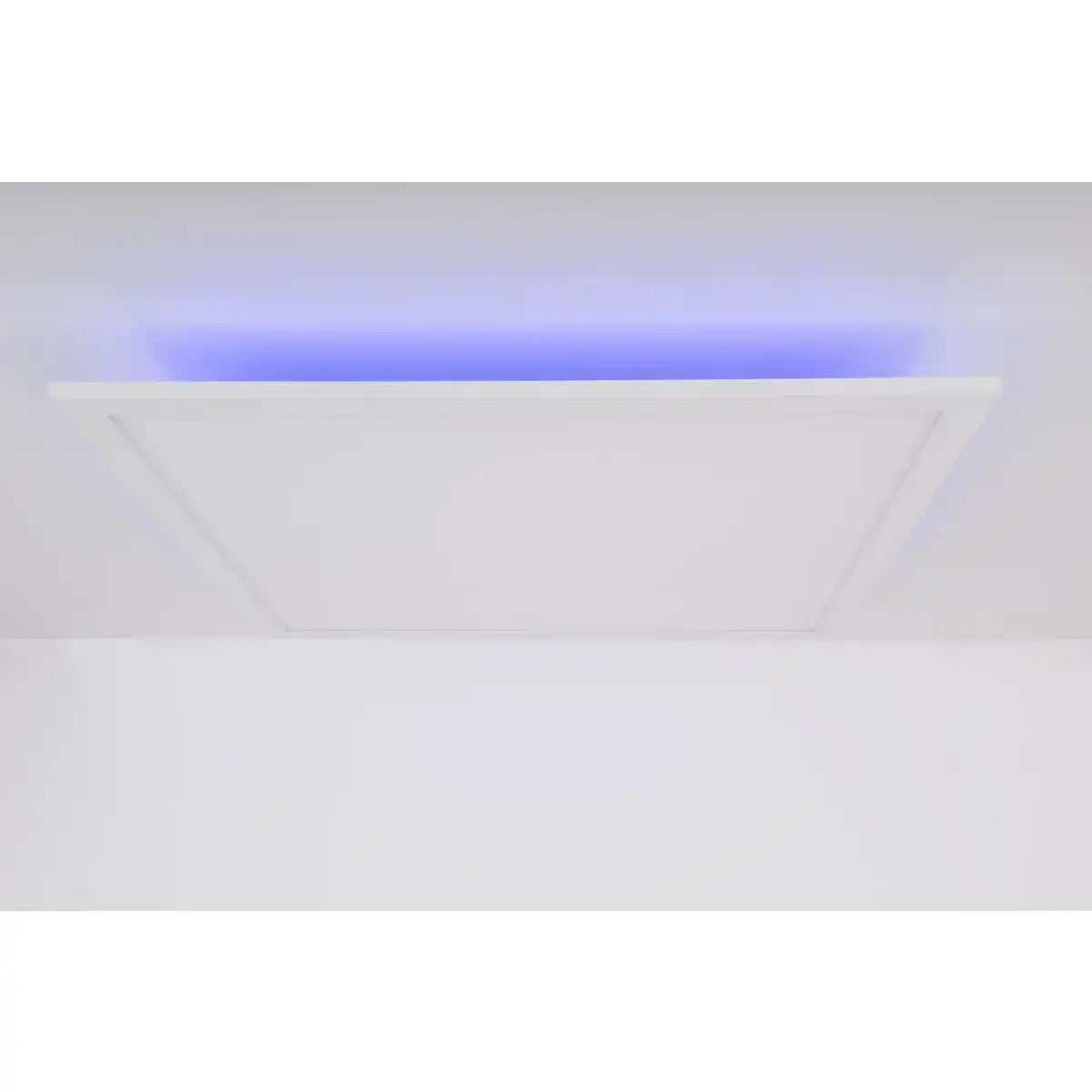 Smart Home LED Backlight Panel Seitenlänge 45 cm, viele Funktionen, Einbauleuchte aus Metall und Kunststoff, integrierte LEDs